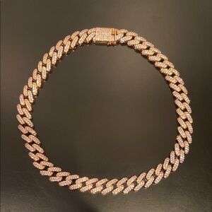 Elegant Rose Gold Chain Necklace